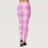 Pnk Schachbretts- Leggings (Rückseite)