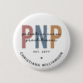 PNP-Praktikant bei personalisierter Pädiatrie Button (Vorderseite)