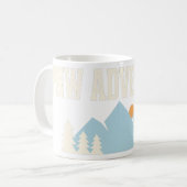 PNW Adventure Becher | PNW Mountain Tee Kaffeetasse (Vorderseite Links)