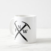 PNW Eispickel-Kaffeetasse Kaffeetasse (Vorderseite Links)