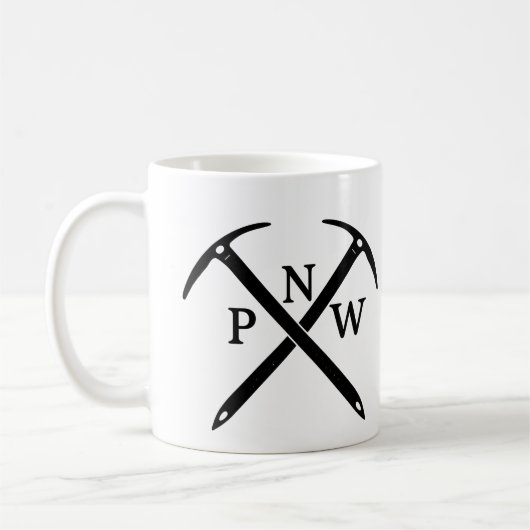 PNW Eispickel-Kaffeetasse Kaffeetasse (Links)