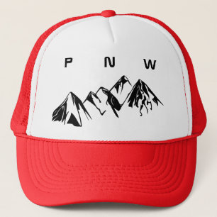 PNW Fernlastfahrer-Hut-Vorlage Truckerkappe