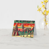 PNW Holiday Greetings Karte (Gelbe Blume)