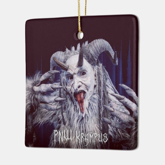 PNW Krampus Keramik Ornament (Links)