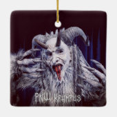 PNW Krampus Keramik Ornament (Rückseite)