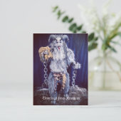 PNW Krampus Postcard Postkarte (Stehend Vorderseite)