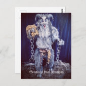 PNW Krampus Postcard Postkarte (Vorne/Hinten)