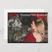 PNW Krampus Postcard Postkarte (Vorne/Hinten)
