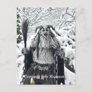 PNW Krampus Postcard Postkarte