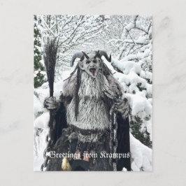 PNW Krampus Postcard Postkarte