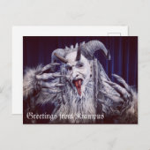 PNW Krampus Postcard Postkarte (Vorne/Hinten)