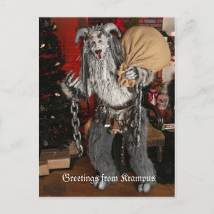 PNW Krampus Postcard Postkarte