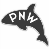 PNW Orca Decal Aufkleber (Vorderseite)