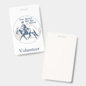 Pnwrha ehrenamtlich ausweis (Vorder- & Rückseite)