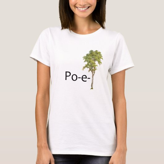 PO-e-Baum T - Shirt für Frauen (Vorderseite)