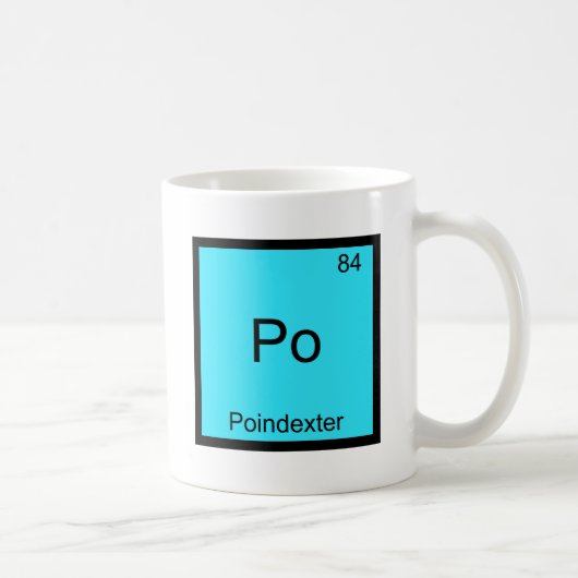 PO - Poindexter lustiges Kaffeetasse (Rechts)