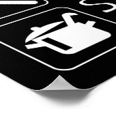 Po-Tay-Zehen Poster (Ecke)