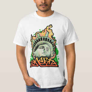 PÖBEL-COSAS NOSTRA NYC DER STATUE-FREIHEITS-OMERT T-Shirt