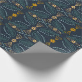 Poblanos Geometrisches farbiges Muster Geschenkpapier (Ecke)
