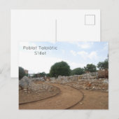 Poblat Talaiòtic S'illot Postkarte (Vorne/Hinten)