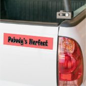 Pobodys Nerfect Autoaufkleber (Auf Lkw)