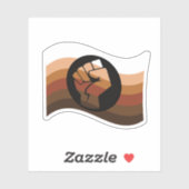 POC-Farbenflagge Aufkleber (Blatt)