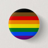 POC-Inklusive LGBTQ+-Preisschaltfläche Button (Vorderseite)