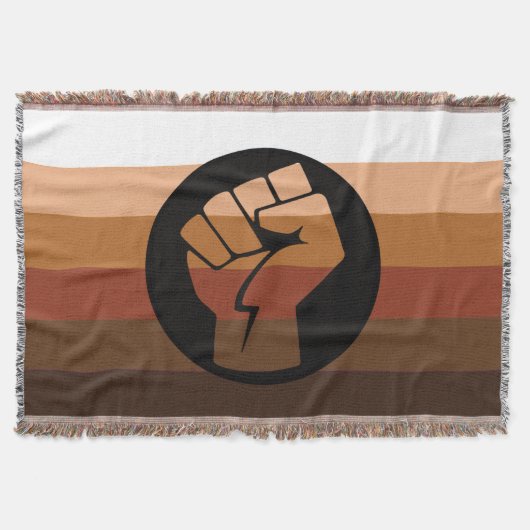 POC-Pride-Flag Decke (Vorderseite)