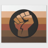 POC-Pride-Flag Geschenkpapier (Flach)