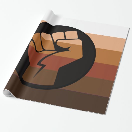 POC-Pride-Flag Geschenkpapier (Ungerollt)