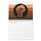 POC-Pride-Flag Kalender (Jan 2027)