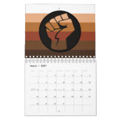 POC-Pride-Flag Kalender (Mär 2027)