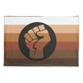 POC-Pride-Flag Kissenbezug (Rückseite-Links)