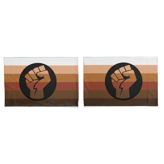 POC-Pride-Flag Kissenbezug (Vorderseite-Set)