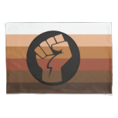 POC-Pride-Flag Kissenbezug (Vorderseite-Links)