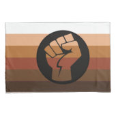 POC-Pride-Flag Kissenbezug (Vorderseite-Rechts)