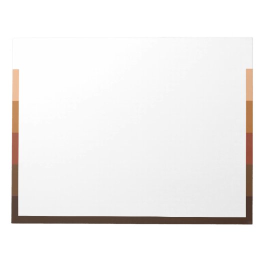 POC-Pride-Flag Notizblock (Vorderseite)