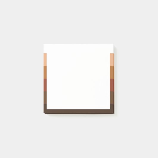 POC-Pride-Flag Post-it Klebezettel (Vorderseite)