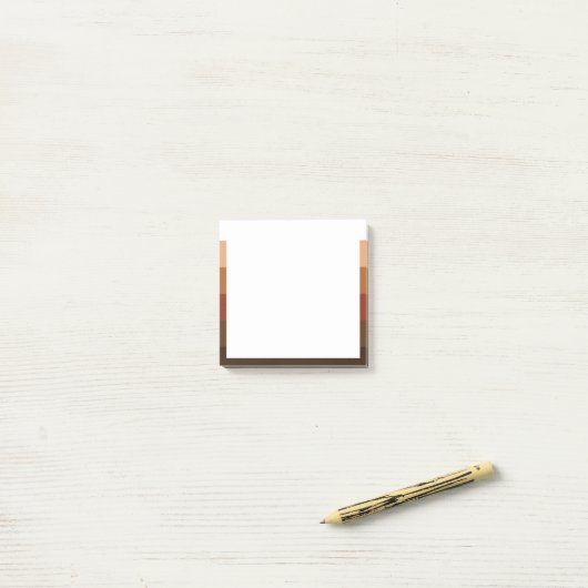 POC-Pride-Flag Post-it Klebezettel (Auf Schreibtisch)