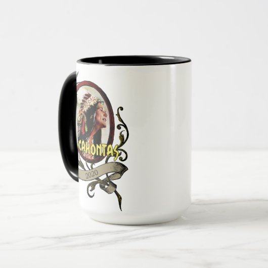 Pocahontas 2020 Tasse (Vorderseite Links)