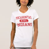 Pocahontas - amerikanischer Ureinwohner - Jüngeres T-Shirt (Vorderseite)