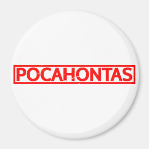 Pocahontas-Briefmarke Magnet