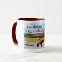 Pocahontas Landkreis Hochschule Alumni Kaffee Tass
