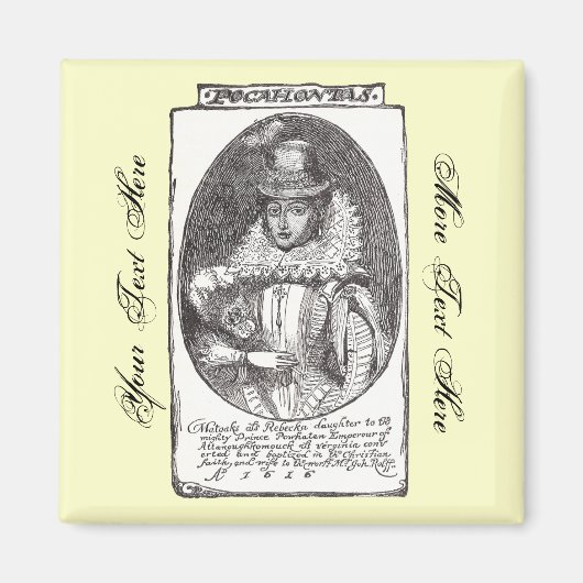 Pocahontas-Magnet Magnet (Vorne)