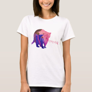 pocahontas, meeko, raccoon, animalisch+film, color T-Shirt