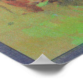 Pocahontas Orange LabelPorterville, CA Poster (Ecke)