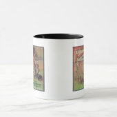 Pocahontas Orange LabelPorterville, CA Tasse (Zentrum)