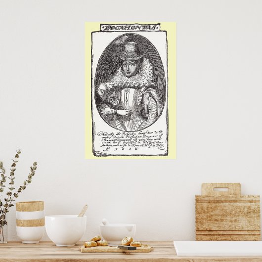 Pocahontas Poster Print (Küche)