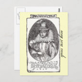 Pocahontas Postkarte (Vorne/Hinten)