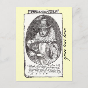 Pocahontas Postkarte